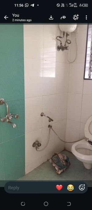 Bathroom in 3 BHK Apartment at Matunga East – for Rent