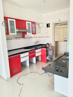 Kitchen in 2 BHK Apartment at Phadnis Sahil Serene, Baner – for Rent