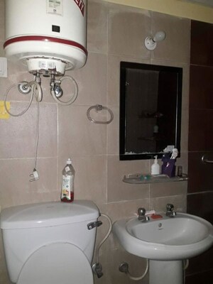 Bathroom in 2.5 BHK Apartment at Panchsheel Wellington, Dundahera – for Sale