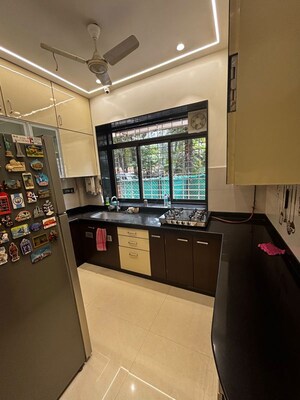 Kitchen in 2 BHK Apartment at MIG Colony, Worli – for Rent