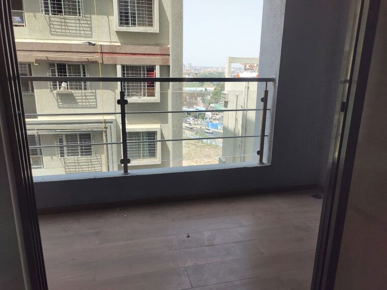 Balcony, futuristic-the-spectrum 2 Bedroom 750 Sq.Ft. Apartment In Tathawade Pune 10709790