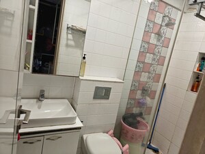 Bathroom in 3 BHK Apartment at Kamdhenu Sai Saakshaat E Wing, Kharghar – for Sale