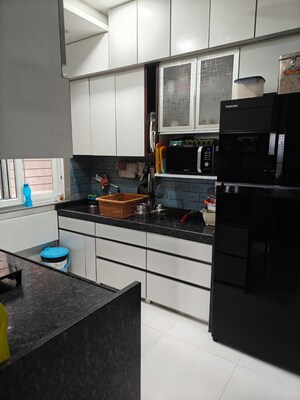 Kitchen in 3 BHK Apartment at Kamdhenu Sai Saakshaat E Wing, Kharghar – for Sale