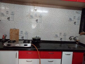 Kitchen in 1 BHK Apartment at Alcon Ganga Heights, Mundhwa – for Rent