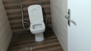 Staircase in 3 BHK Apartment at Janapriya Lakefront, Sainikpuri – for Sale