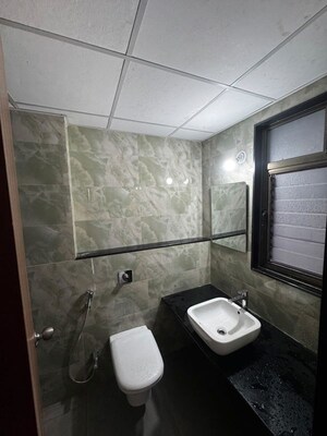 Bathroom in 2 BHK Apartment at Rajiv Gandhi Nagar – for Rent