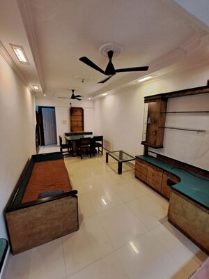Living Room in 2 BHK Apartment at Yashodham Complex, Goregaon East – for Rent