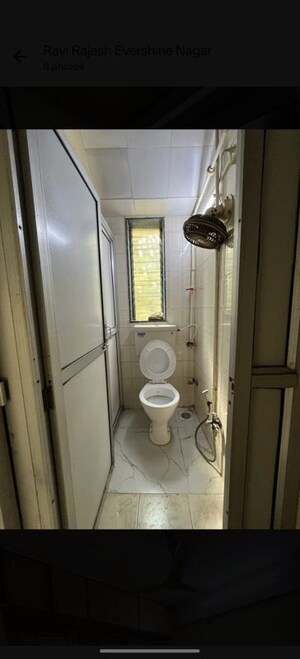 Bathroom in 1 BHK Apartment at Kaustubh Usha Colony CHS, Malad West – for Rent