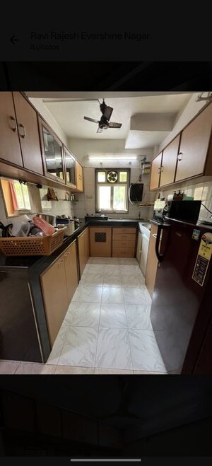 Kitchen in 1 BHK Apartment at Kaustubh Usha Colony CHS, Malad West – for Rent