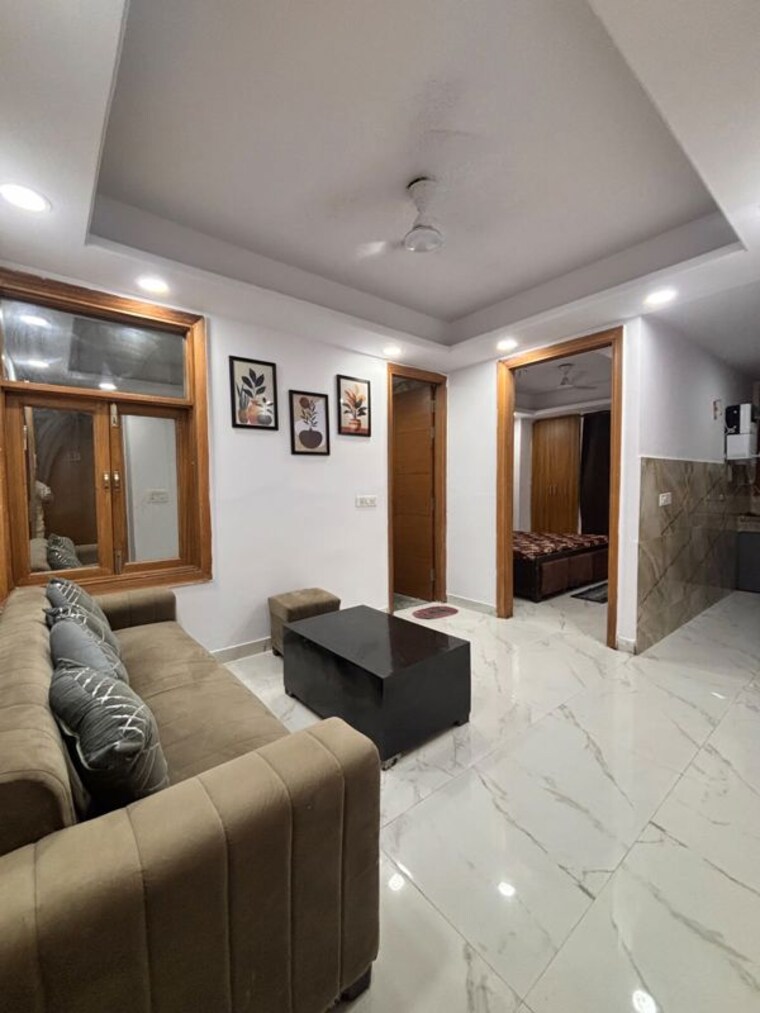 Living Room, freedom fighters enclave 1 Bedroom 700 Sq.Ft. Apartment In Freedom Fighters Enclave Delhi 10709911