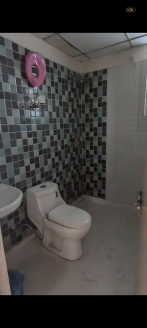 Bathroom in 3 BHK Apartment at Divyansh Flora, Sector 16c Greater Noida – for Rent