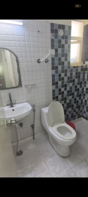 Bathroom in 2 BHK Apartment at Divyansh Flora, Sector 16c Greater Noida – for Rent