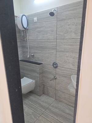 Bathroom in 1 BHK Apartment at Shreeji BKC Crown, Kurla West – for Rent