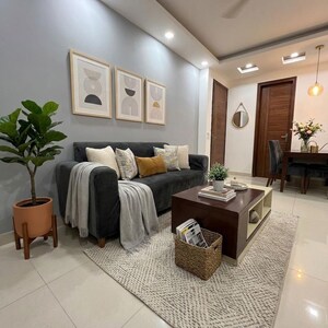 Living Room in 1 BHK Builder Floor at Sector 28 – for Rent