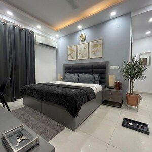 Living Room in 1 BHK Builder Floor at Sector 28 – for Rent