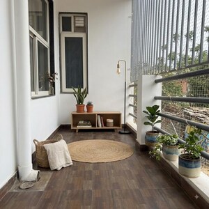 Living Room in 1 BHK Builder Floor at Sector 28 – for Rent