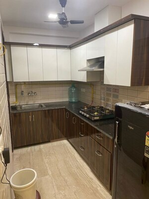 Kitchen in 2 BHK Builder Floor at Lajpat Nagar I – for Rent