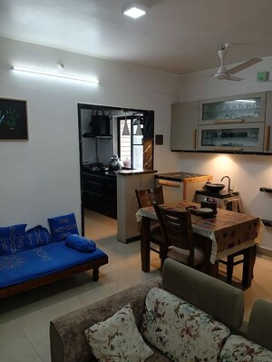 Living Room in 2.5 BHK Apartment at Twins Marvel, Kharghar Sector 12 – for Sale