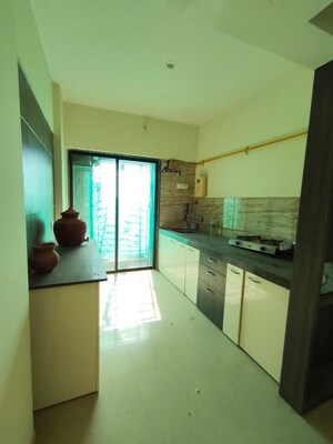 Kitchen in 2 BHK Apartment at Sumit Greendale, Virar West – for Sale