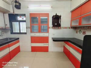 Kitchen in 2.5 BHK Apartment at Dosti Group Vihar, Samata Nagar – for Rent