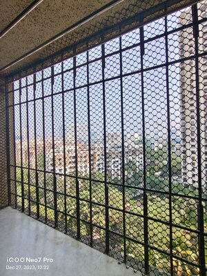 Balcony in 2.5 BHK Apartment at Dosti Group Vihar, Samata Nagar – for Rent
