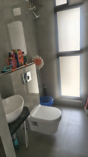 Bathroom in 2 BHK Apartment at Raymond Ten X Habitat, Pokhran Road No Two – for Rent
