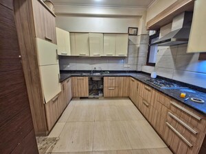 Kitchen in 3 BHK Builder Floor at Sushant Lok I – for Rent
