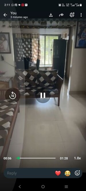 Staircase in 2 BHK Apartment at Shree Gajanan Maharaj Nagar CHS, Kalyan West – for Sale