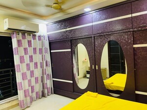 Bedroom in 3 BHK Apartment at Paradise Sai Mannat, Kharghar – for Rent