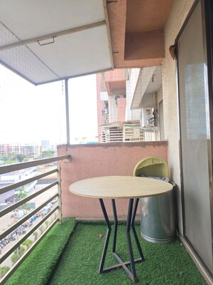 Balcony in 3 BHK Apartment at Poonam Park View, Virar West – for Sale