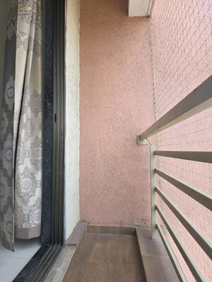 Balcony in 3 BHK Apartment at Poonam Park View, Virar West – for Sale