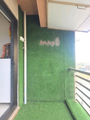 Balcony in 3 BHK Apartment at Poonam Park View, Virar West – for Sale