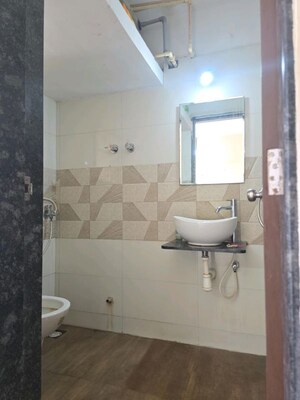 Bathroom in 3 BHK Apartment at Poonam Park View, Virar West – for Sale