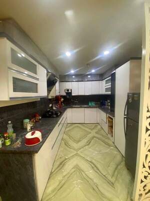 Kitchen in 3 BHK Builder Floor at Saket – for Rent