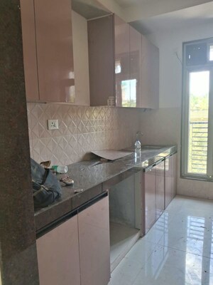 Kitchen in 3 BHK Apartment at Sheth Vasant Lawns, Laxmi Nagar – for Rent