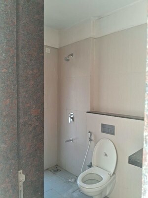 Bathroom in 3 BHK Apartment at Sheth Vasant Lawns, Laxmi Nagar – for Rent