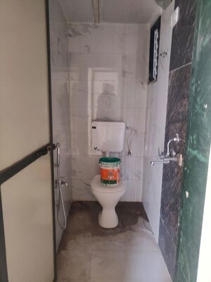 Bathroom in 2 BHK Apartment at Jai Malhar Apartment, Ghansoli – for Rent