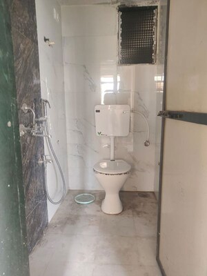 Bathroom in 2 BHK Apartment at Jai Malhar Apartment, Ghansoli – for Rent
