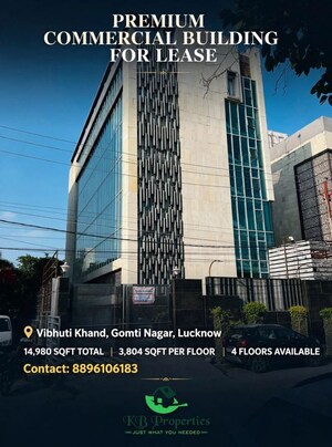  Office Space – Exterior View View at Vibhuti Khand - for Rent