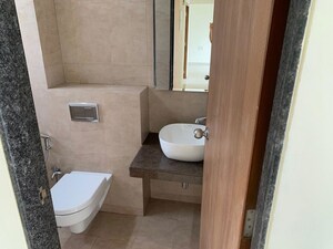 Bathroom in 2.5 BHK Apartment at Godrej Central, Chembur – for Rent