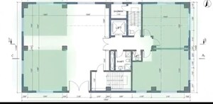Floor Plan in  Shop at Gomti Nagar – for Rent