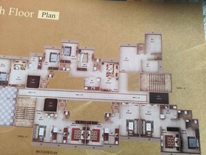 Floor Plan in 2 BHK Apartment at Happy Home Sarvoday Datt, Kalyan West – for Sale