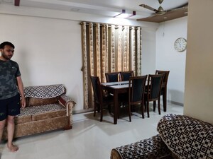 Living Room in 2.5 BHK Apartment at Adhiraj Gardens, Kharghar – for Rent