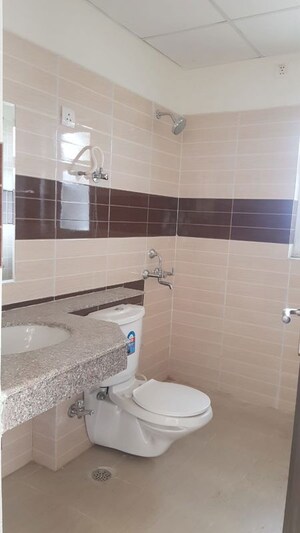 Bathroom in 3 BHK Apartment at AWHO Shanti Vihar, Sector 95 – for Rent