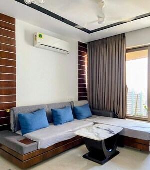 Living Room in 3 BHK Apartment at Lucent Fressia Ranibello, Malad East – for Sale