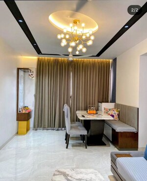 Living Room in 3 BHK Apartment at Lucent Fressia Ranibello, Malad East – for Sale