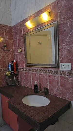 Bathroom in 2 BHK Builder Floor at Defence Colony – for Rent