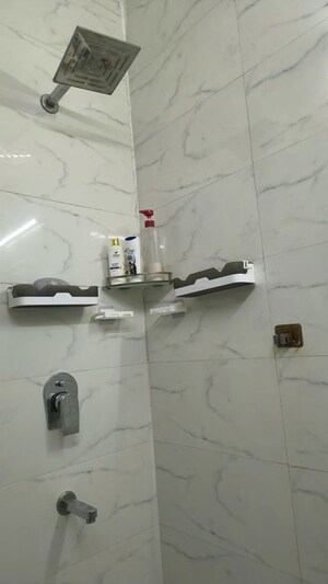 Bathroom in 2 BHK Builder Floor at Defence Colony – for Rent