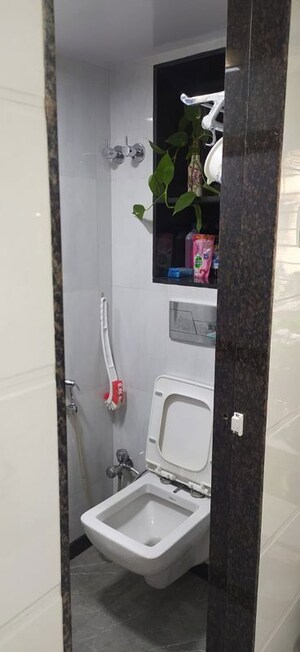 Bathroom in 1 RK Apartment at Dadar West – for Rent