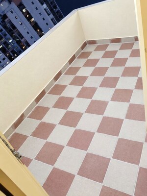 Balcony in 1 BHK Apartment at Kakade City, Karve Nagar – for Rent